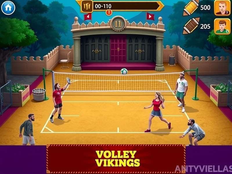 Volley Vikings Deluxe Diwali Court